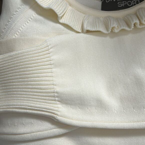 Vintage GIVENCHY sport shirt top blouse long sleeve engendered size 36 sweater - Picture 7 of 11